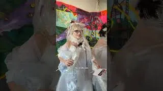 Thumbnail: Hibiscus TV wild visual and performance art by Amy Kaps and Kaye Freeman at Matter Studio Gallery