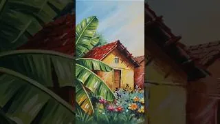 Thumbnail: 📌 Painting to Animation Acrylic Landscape Painting