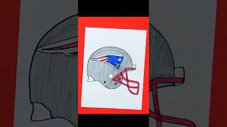 Thumbnail: Patriots football helmet drawing