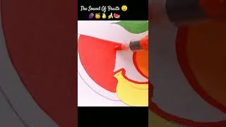 Thumbnail: The Sound Of Fruits 😌🍇🍊🍉🍌🍐 #shorts