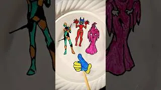 Thumbnail: Being Powerful is Like Being Lady | Artfull Answers #shorts #floatingpen #tindin #art