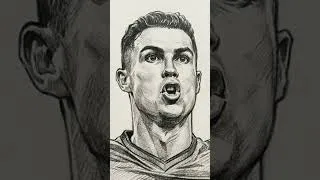 Thumbnail: Pencil Sketch ✍️ @cristiano 🐐⚽🔥❤️