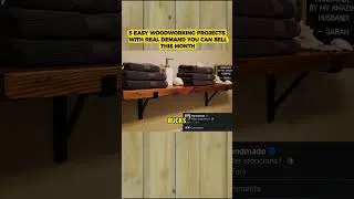 Thumbnail: 5 Easy Woodworking Projects With Real Demand You Can Sell This Month #easywoodworkingprojects