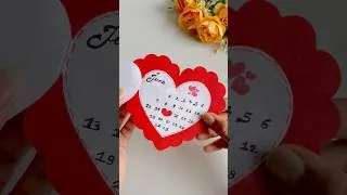 Thumbnail: DIY Unique Handmade Red Birthday Card #diy #aesthetic #viralshorts #trending #birthday #gift #shorts