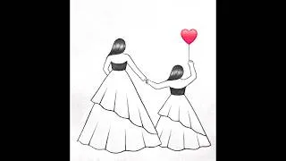 Thumbnail: Mother's day drawing #art #drawing