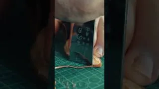 Thumbnail: #shorts #craft #handmade #leather #wood #satisfying