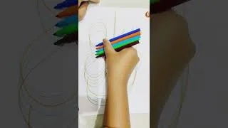 Thumbnail: Colorful Calligraphy Art | Ekdum Unique Design .. #arabiccalligraphy #shorts
