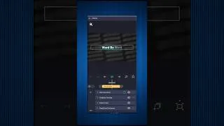 Thumbnail: word by word Text Animation 🔥😍 #shorts