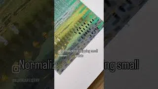 Thumbnail: Small Artist but dreams are big ✨ #abstractart #mixedmediaart #artistlife #trendingshorts #shorts