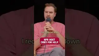 Thumbnail: NPR Host Cries For Help. #improv #comedy #npr