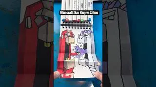 Thumbnail: How to Draw Minecraft Skar King vs Shimo!!! #artlandhowtodraw #shorts #godzilla