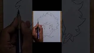 Thumbnail: Izuku Midoriya drawing #izukumidoriya #myheroacademia #animearttutorial