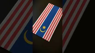 Thumbnail: KUALA LUMPUR Flag Drawing 🇲🇾 | Malaysia Federal Territory Flag