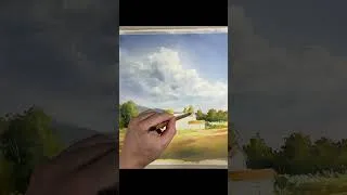 Thumbnail: Watercolor Landscape Painting  #painting #aquarelle