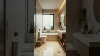 Thumbnail: Ultra Realistic Bathroom Interior Design ❤️😳👍🎥 #viral #trending #shorts