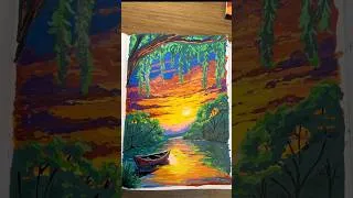 Thumbnail: Relaxing painting #ohuhumarkers