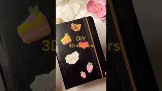 Thumbnail: make your own 3D stickers ⭐️    #diy #stickers #craft #crafts #cuteart #craftideas #sticker