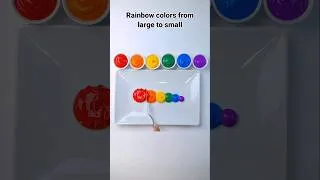 Thumbnail: 🌈 Mix Rainbow colors! #arttenka #colormixing #rainbowcolor