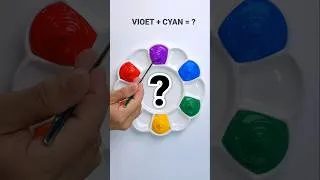 Thumbnail: 🎨 Making 13 colors with only from rainbow color #mixingcolor #satisfying #short