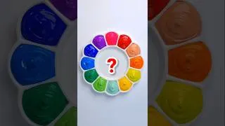 Thumbnail: Mix All rainbow color #arttenka #colormixing #satisfying
