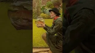 Thumbnail: The gold fish seller #shrots #fineart #vintage #art