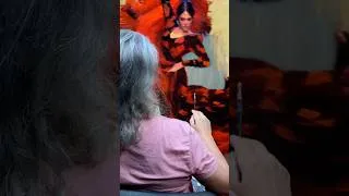 Thumbnail: Went to a concert. Got inspired. The first layer of a new painting.