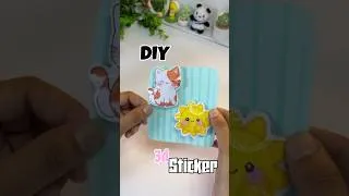 Thumbnail: DIY Easy and Cheapest HACK to Market Style STICKERS At Home!😱🔥#diy #viral #sticker #hack