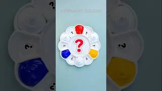Thumbnail: 3 Primary Colors = 13 New colors #artyumi #satisfying #primarycolor