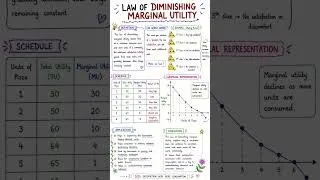 Thumbnail: law of diminishing marginal utility #economics #microeconomics #shortsfeed #ytshorts  #macro #micro