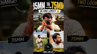 Thumbnail: 35MM → 75MM With ONE Lens?! 🤯📸