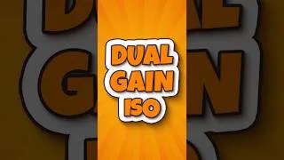 Thumbnail: Dual Gain ISO Explained in 30 Seconds!