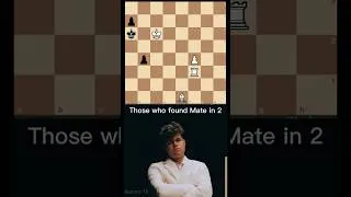 Thumbnail: Trickiest Mate in 2 ⭐♟️ #chess