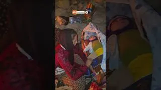 Thumbnail: Nomadic Mother’s Night Care 🍼🔥 | Life in the Wild Mountains