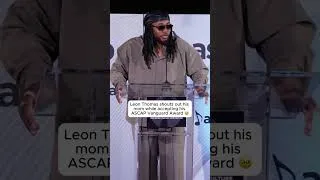 Thumbnail: That’s our Vanguard Award-winner! It’s been the best 16 years with Leon Thomas in our ASCAP family 💙