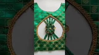 Thumbnail: Blouse Design Back Neck | Model Blouse Designs | #ASFashion #shorts