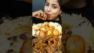 Thumbnail: ASMR Eating Spicy Mutton Fat Curry,Kashmiri Whole Chicken Curry,Mughir Jhol,Rice ASMR Eating Mukbang