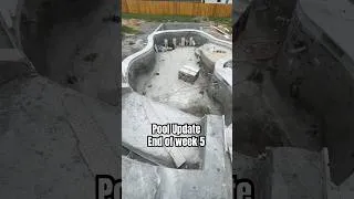 Thumbnail: POOL UPDATE- END OF WEEK 5! Grotto is getting started 🤗