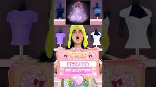 Thumbnail: POV: IF The PETAL DRESS Came BACK?! #roblox #dti #shorts #dresstoimpress