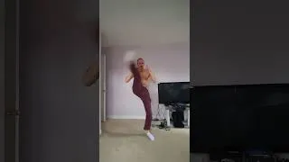 Thumbnail: Practising kicks and shadow boxing