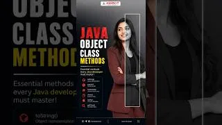 Thumbnail: Java Object Class Methods Explained in 2 Minutes | Core Java | Ashok IT