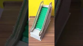 Thumbnail: Mini Escalator Actually Works!! 🤯 | DIY Cardboard Crafts #DIY #ScienceProject  #CraftIdeas #Shorts