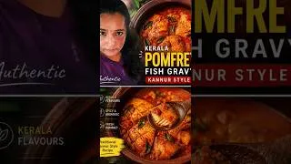 Thumbnail: 🐟 Kerala Pomfret Fish Gravy | Authentic Kannur Style Recipe 😋🔥 #shorts #tamil #explore #keraladish