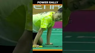 Thumbnail: Power Rally⚡Christo Popov vs Kenta Nishimoto | BWF World Championships 2026 #badminton #bwf #shorts