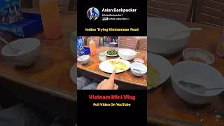 Thumbnail: Funny Moment In Vietnam Indian Trying VietnameseFood #vietnamesefood #funnyvideo  #vietfood #seafood