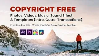 Thumbnail: Copyright Free Photos, Videos, Music, Sound Effect & Templates (Intro, Outro, Transactions)  #shorts