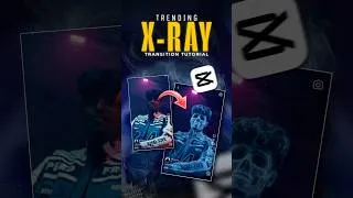 Thumbnail: NOW INSTAGRAM TRENDING X-RAY BONE TRANSITION TUTORIAL | CAPCUT FAST CUT EDITING TUTORIAL