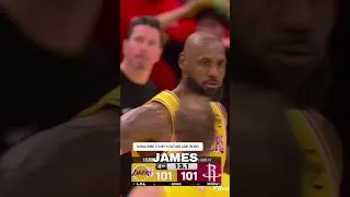Thumbnail: LAKERS UNBELIEVABLE WAY TO BEAT ROCKETS! #lakers #lebronjames #marcussmart #rockets #nbaplayoffs
