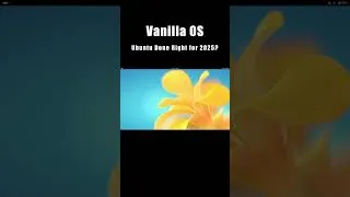 Thumbnail: Vanilla OS 2025 Review: The Ubuntu Alternative You Must Try! #linux #ubuntu #vanillaos