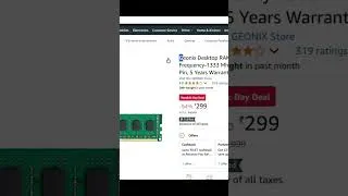 Thumbnail: 🔥Amazon Great Republic Sale 2025 🔥Heavy Discount 🔥Best DDR3 Ram on Amazon