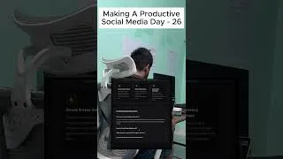 Thumbnail: [DAY-26] Coding A Productive Social Media #python #tech #startup #coding #systemdesign #programming